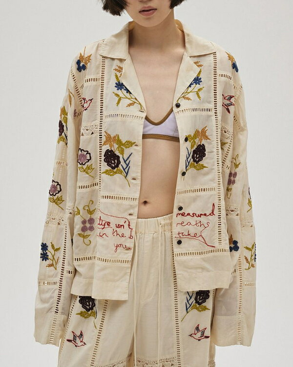 【即納】TODAYFUL トゥデイフル Life2026springsummer 2026春夏Embroidery Patchwork Shirts エンブロイダリー パッチワークシャツ 12610428【2026SS新作】 - メイン画像 13