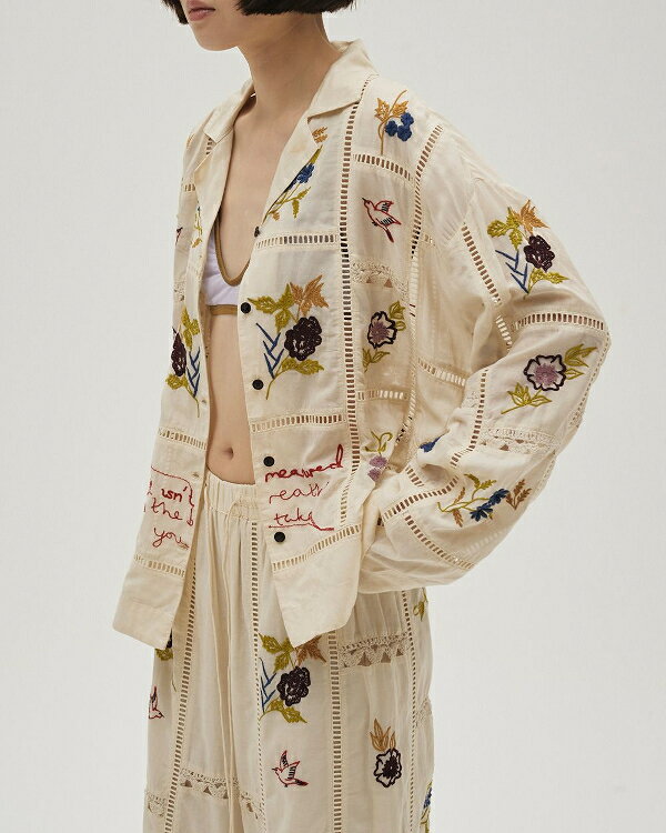 【即納】TODAYFUL トゥデイフル Life2026springsummer 2026春夏Embroidery Patchwork Shirts エンブロイダリー パッチワークシャツ 12610428【2026SS新作】 - メイン画像 14