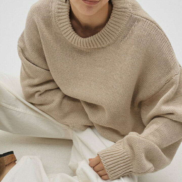 トゥデイフル Mix Loop Turtleknit グレー TODAYFUL】Mix Loop  