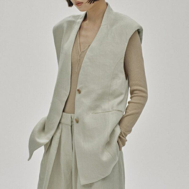 TODAYFUL 完売 Linen Collarless JK✨（Boyfriend Linen Jacket  