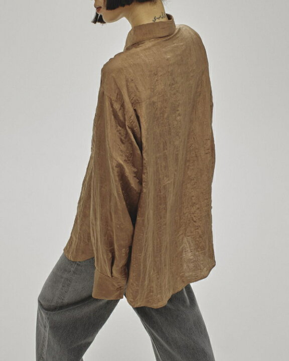 楽天市場】【即納】TODAYFUL トゥデイフルCrape Satin Shirts クレープ 