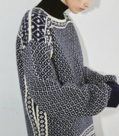 【SALE】【セール】【40％OFF】【即納】TODAYFUL トゥデイフル LIFE's ライフズ秋冬 winter PreFall Nordic Over Knit ノルディックオーバーニット セーター 柄 12220502【あす楽】