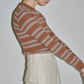 【SALE】【セール】【20％OFF】【即納】TODAYFUL トゥデイフル Border Crewneck Tops ボーダークルーネックトップス 12320607 吉田怜香【2023AW新作】【あす楽】