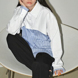 【即納】TODAYFUL トゥデイフル LIFE's ライフズ2024 Spring/Summer 2024春夏Layered Stripe Shirts レイヤードストライプシャツ 12410405【2024SS新作】【あす楽】