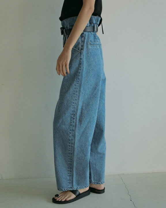 楽天市場】【リピート決定！】ànuke アンヌーク anukeWaist Tuck Denim 