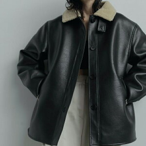 anuke Ak[N anuke2025fws\ 2025Fall/Winters\ H~Boa Flight Jacket {AtCgWPbg 62520203 DgЂ݁y2025FWV\zy11{-12{͂\z422\Jn