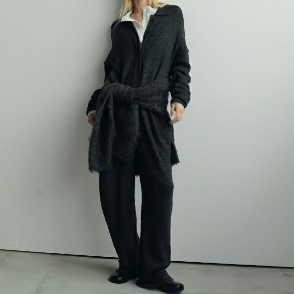 【即納】ànuke アンヌーク anuke2025fw 2025Fall/Winter 秋冬Knit Easy Combinaison ニットイージーコンビネゾン 62520307 船曳ひろみ【2025Winter新作】≪11月7日入荷≫