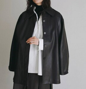 �y���[�zanuke �A���k�[�N anuke2026AW 2026prefall �ďHEcoleather Over Jacket �G�R���U�[�I�[�o�[�W���P�b�g 62620105 �D�g�Ђ�݁y2026AW�V��z��9��26�����ׁ�