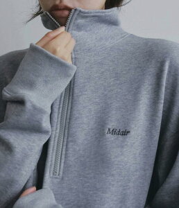 �y���[�zanuke �A���k�[�N anuke2026AW 2026prefall �ďHHalfzip Sweat Onepiece �n�[�t�W�b�v�X�E�F�b�g�����s�[�X 62620311 �D�g�Ђ�݁y2026AW�V��z��10��3�����ׁ�