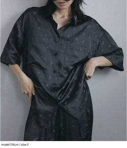 �y���[�zanuke �A���k�[�N anuke2026AW 2026prefall �ďHJacquard Halfsleeve Shirts �W���J�[�h�n�[�t�X���[�u�V���c 62620409�y2026AW�V��z��7��26�����ׁ�