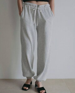 �y���[�zanuke �A���k�[�N anuke2026AW 2026prefall �ďHWaffle Wide Pants ���b�t�����C�h�p���c 62620711 �D�g�Ђ�݁y2026AW�V��z��8��21�����ׁ�