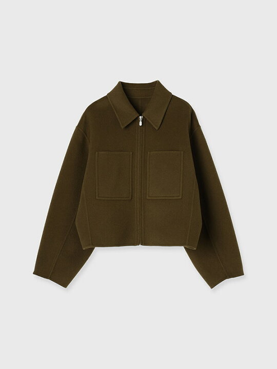 楽天市場】【即納】CREDONA クレドナWOOL SHORT ZIP JACKET COAT  