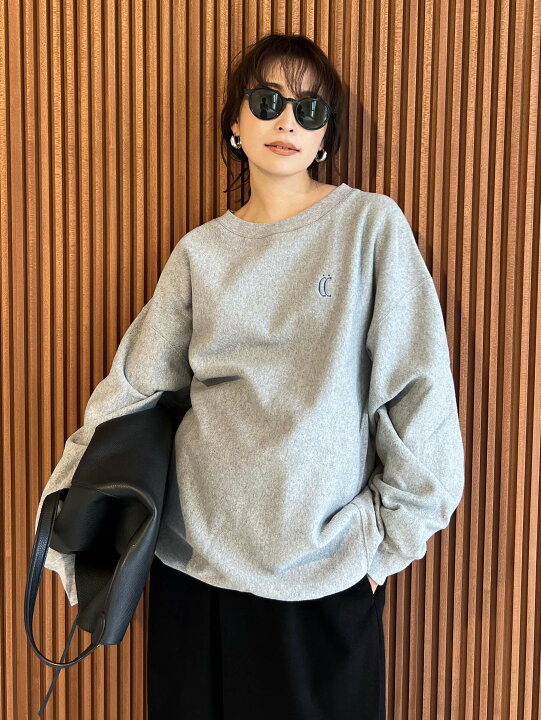 楽天市場】【即納】CREDONA クレドナ【THE C】POINT SWEATSHIRTS  