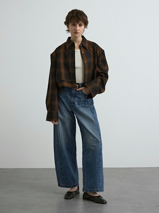 楽天市場】【即納】CREDONA クレドナWIDE BEETLE DENIM PANTS ワイド  