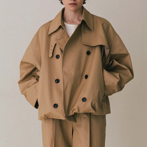 【SALE】【30%OFF】【即納】CREDONA クレドナNORMANDY HALF TRENCH COAT ノルマンディハーフトレンチコート 1425500354