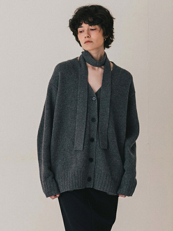 【SALE】【セール】【20%OFF】【即納】CREDONA クレドナHAMILTON KNIT CARDIGAN ハミルトンニットカーディガン 1425511375 - メイン画像 3