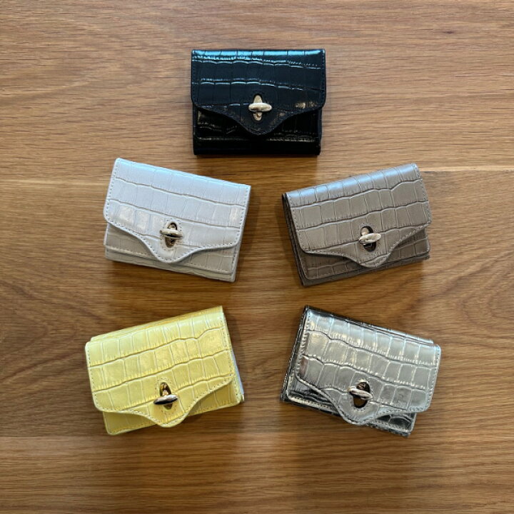 楽天市場】【即納】HASHIBAMI ハシバミ ニュージーンクロコ型押し 3  
