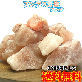 アンデス岩塩 ブロック1kg 食用 浄化 ミネラル豊富な岩塩 美味しい岩塩 アンデス岩塩 調味料 インテリア