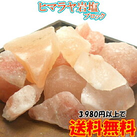 ヒマラヤ岩塩 ブロック 1kg 塊 食用 浄化 天然岩塩 塩パン インテリア 置物 食塩 人気 美味しい 調味料