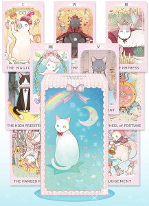 �^���b�g�J�[�h �L �h���[�~���O �L���b�g �^���b�g DREAMING CAT TAROT 78���Z�b�g ���C�_�[�ŏ��� ���킢�� �˂� ���S�� ���{�������t�� �������K�i