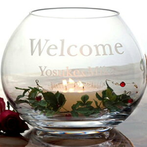 キャンドル ボール アーバンウェディング パーティー 名入れ 祝い 送料無料 結婚式 ブライダル 記念品 ギフト プレゼント 贈り物 彫刻 ウェルカムボード