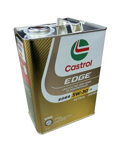 �y�J�[�p�i/�G���W���I�C���zCastrol(�J�X�g���[��)�@EDGE 5W-30(4L��)�@�y500�z