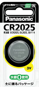yƓdANZT[zPanasonic(pi\jbN)`ERCdr 3V CR2025 1CR-2025Py545z