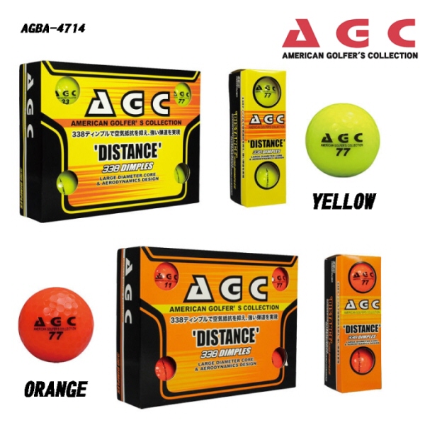 【ゴルフボール】LEZAX(レザックス)AGC 高輝度ネオンボール 1ダース(12球入)AGBA-4714【750】 | ブルーピーター