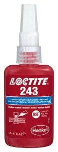 【接着用品】LOCTITE(ロックタイト)接着剤 ネジロック 中強度タイプ 10ml 243【567】