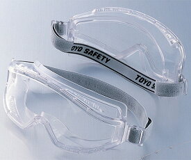 【安全保護具】TOYO SAFETY(トーヨーセフティー)防塵メガネ(透明レンズ)NO.1290【573】