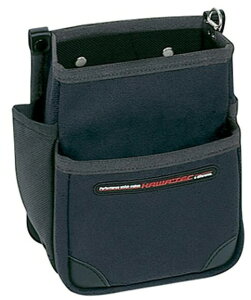 【工具収納用品】PRO STAR(プロスター)KAWATEC(カワテック)万能パーツポケット2段(腰袋)KW-04B【578】