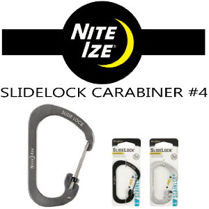 �y�a�m�����zNITEIZE SLIDELOCK CARABINER CSL4/#4�y548�z