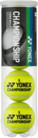 【テニスアクセサリー】YONEX(ヨネックス)硬式テニスボール チャンピオンシップ(4個入り)TB-CHS4【750】