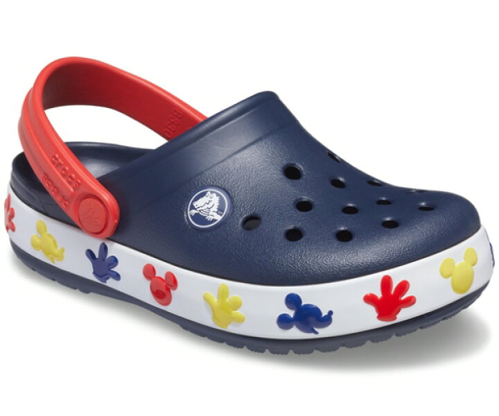 楽天市場 キッズサンダル Crocs クロックス ファン ラブ ディズニー ミッキー ライツ クロッグ7077 410 470 ブルーピーター