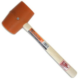 【大工工具】DOGYU(土牛)フローリングハンマー(ゴムハンマー)大(670g)01362【452】