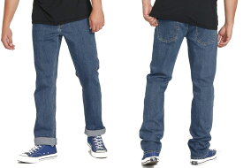 【スケートウエア】VOLCOM(ボルコム)Solver Denim Pants(32)デニムパンツ ボトムス Gパン ジーンズ A1931503【750】