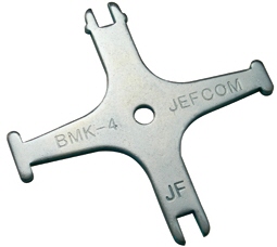 【配電盤専用工具】JEFCOM(ジェフコム)DENSAN(デンサン)盤用マルチキー BMK-4【458】