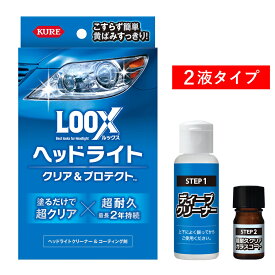 【洗車用品】KURE(クレ)　1196(LOOXヘッドライトクリア＆プロテクト)　【500】