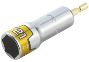【締付工具】KTC(京都機械工具)インパクトドライバ用ソケットビット 難攻不落 21mm BZP63-21【523】