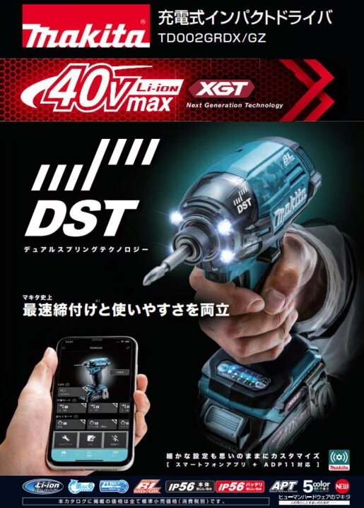 楽天市場】【送料込み】40Vmax(2.5Ah)充電式 インパクトドライバ 
