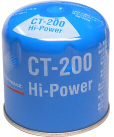 【溶接工具】COLEMAN(コールマン)キャンピング ガスカートリッヂ Hi-POWER CT-200【524】