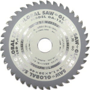 gLGLOBAL SAW(O[o\[)A~ESp`bv\[ Oa125mm×n1.8mm×{̌1.4mm×a20mm×n40P GA-125Ey456z