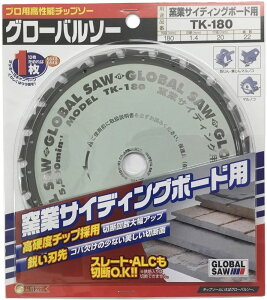 gLGLOBAL SAW(O[o\[)qƃTCfBOp`bv\[ Oa180mm×n1.4mm×a20mm×n22P TK-180y456z