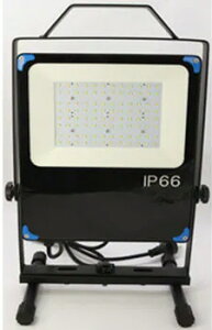 【送料込み(一部地域除く)】【作業灯・現場用品】矢田電気(ヤダデンキ)LED投光器 80W 9600ルーメン 2芯3芯兼用 YD-F80W【580】