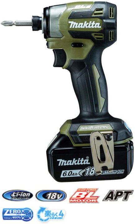 楽天市場】【送料込み】18V(6.0Ah)充電式 インパクトドライバ マキタ  
