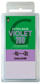 【スノーチューンナップ用品】GALLIUM(ガリウム)EXTRA BASE VIOLET(ベースワックス)200g SW2079【750】