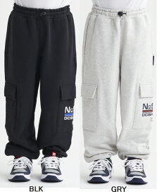 【ジュニアスケートウエア】DC SHOES(ディーシーシューズ)23 KD FLEECE PANTS(カーゴパンツ)YPT234527【750】