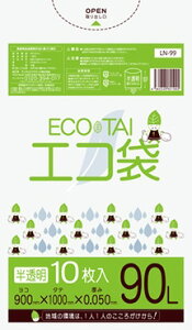 �y��������(�ꕔ�n�揜��)�z�y���|�p�i�z�T���L���E�v���e�b�NECO-TAI �G�R��(�S�~��)90L ������ �T�C�Y W:900mm×H:1000m×0.050�� 1��25���� LN-99�y525�z