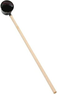 【農業・園芸用品】プラスチック製柄杓(ひしゃく) 木柄長尺 10号 容量1.8L 全長約105cm【521】