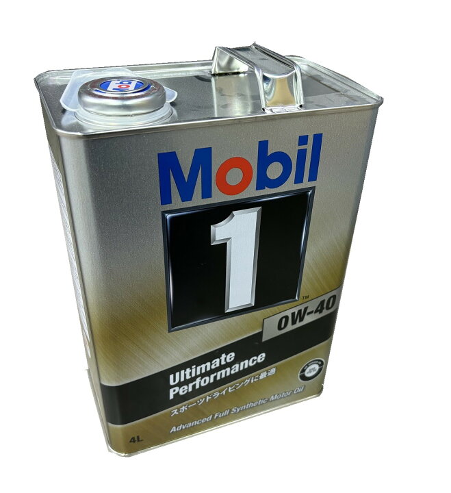 楽天市場】【エンジンオイル】Mobil1(モービル1) 0W-40(4L缶) 【500 